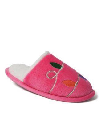 Cozyfoams Women's Holiday Novelty Scuff Slipper with Gift Bag