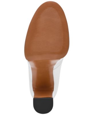 Women's Peyton Cap-Toe Platform Mary-Jane Pumps