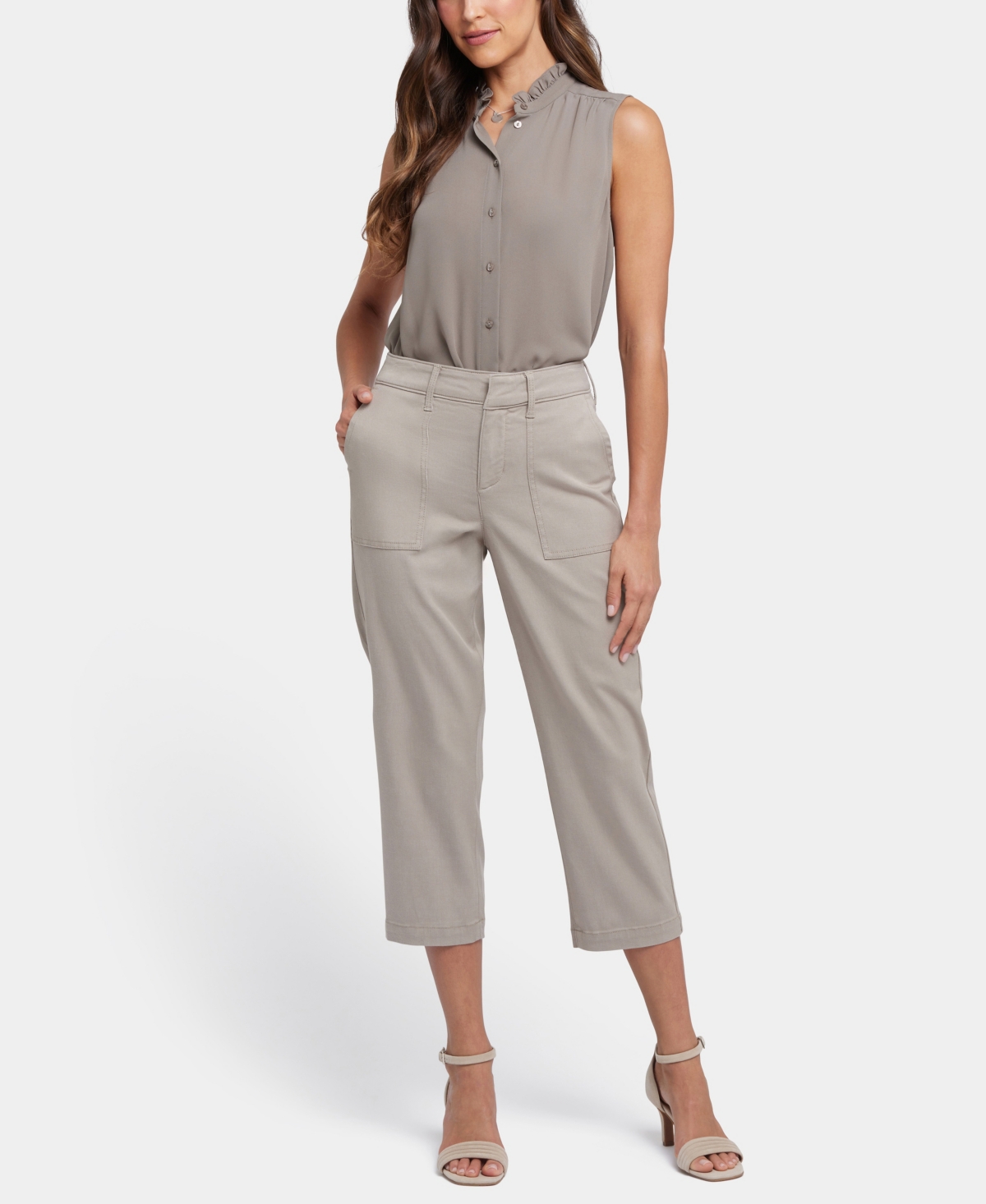 Nydj Women's High Rise Utility Pants