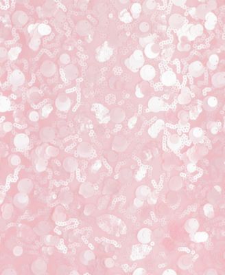 Girls 7-16 Sequin Mesh A-Line Dress