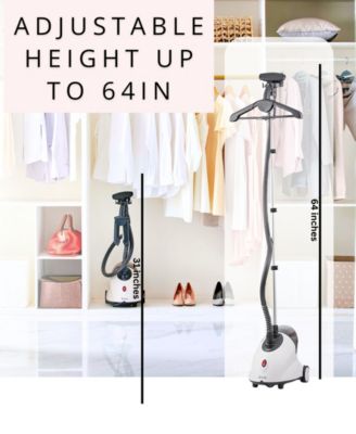 Smart Auto Off Upright Garment Steamer with Wheels and Descaler Maintenance Packet