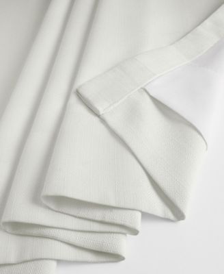 Italian Faux Linen Room Darkening Curtain