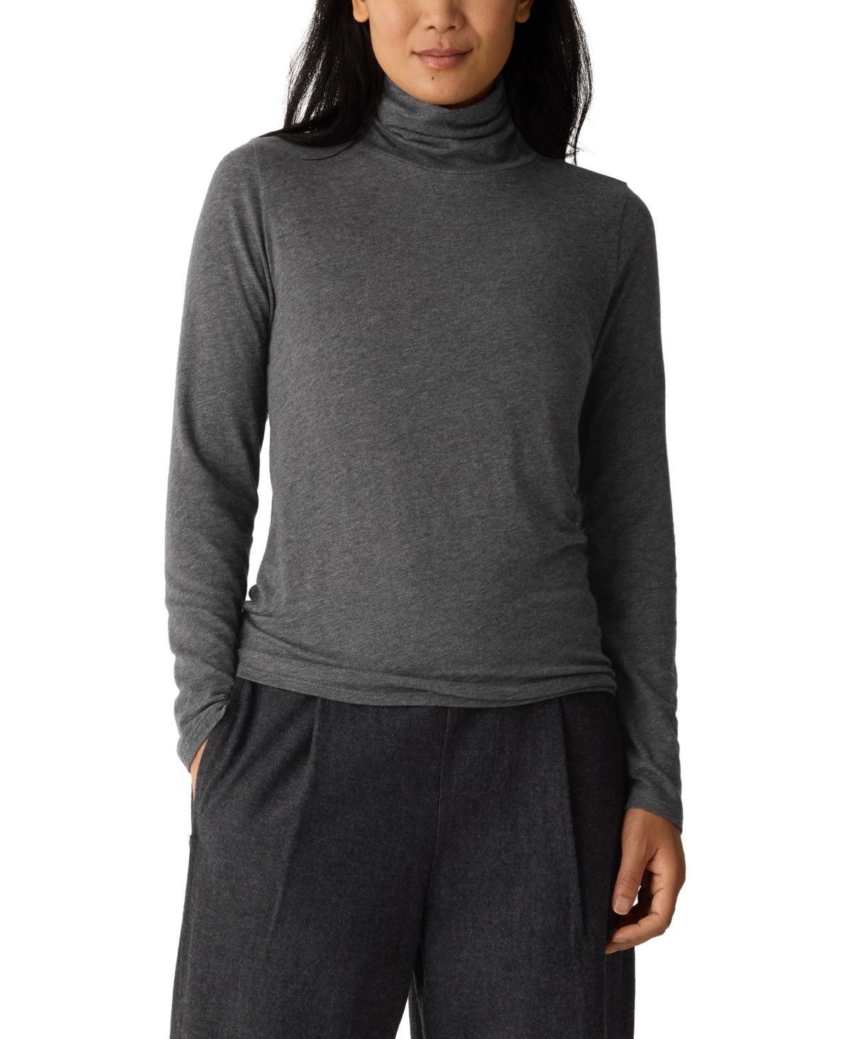 Eileen Fisher Women's Turtleneck Sweater, Regular and Plus
