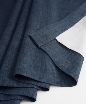 Italian Faux Linen Room Darkening Curtain