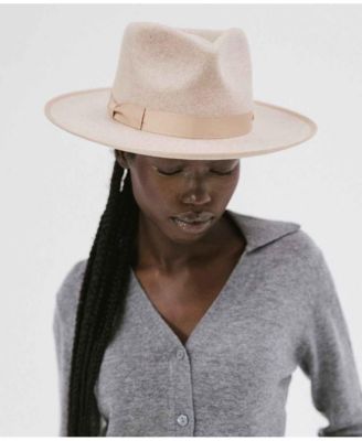 Monroe Rancher Wool Fedora Hat - Timeless Classic for Every Wardrobe