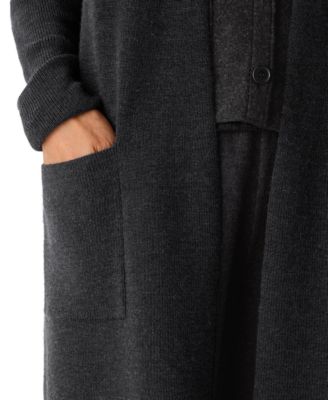 Women's Long-Sleeve Cardigan Sweater, Regular and Plus