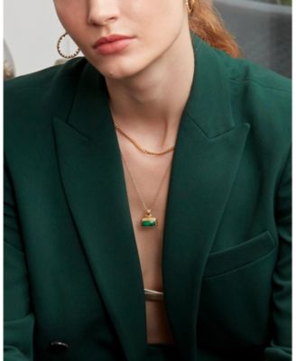 Noa Emerald Pendant Necklace