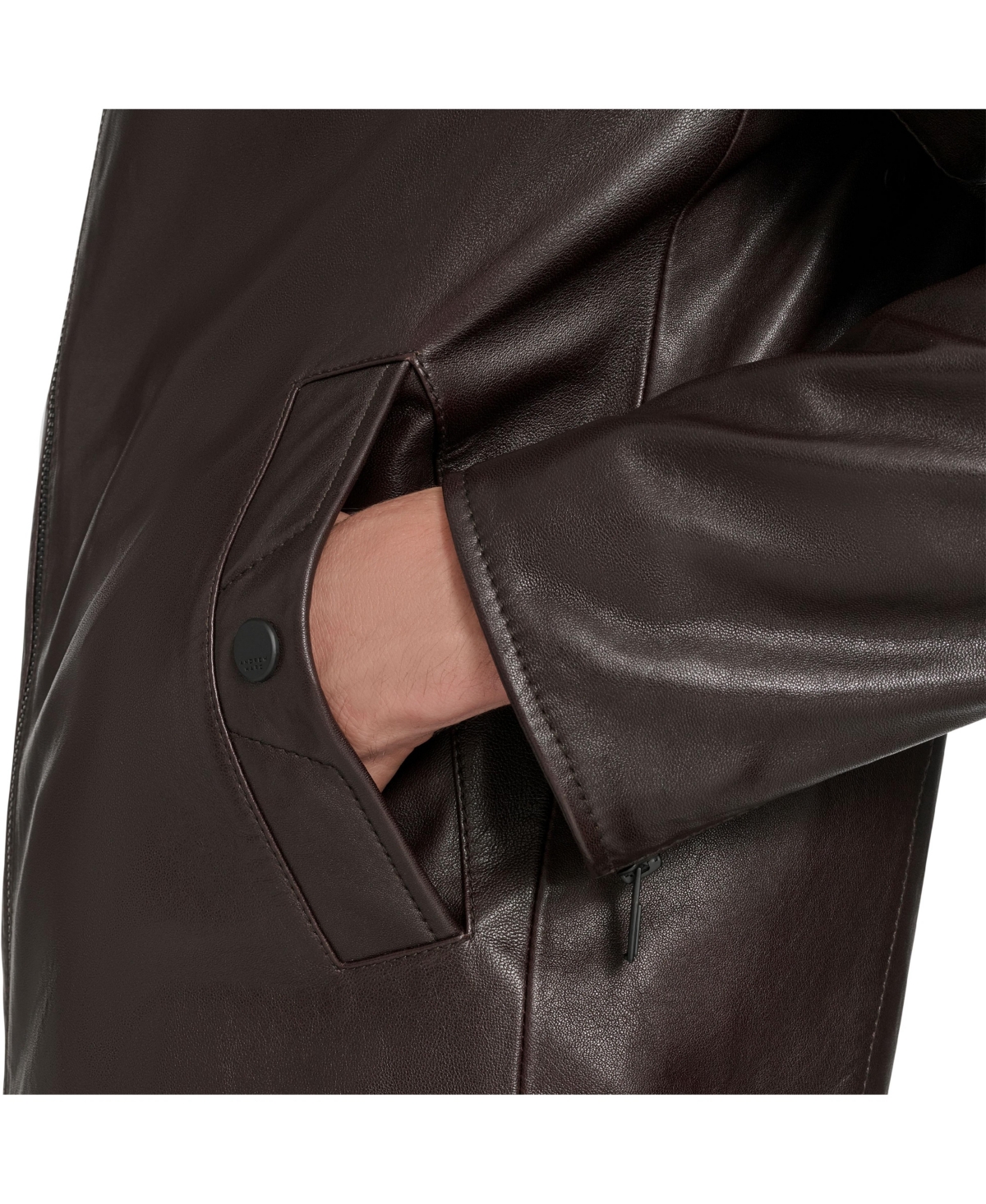 Andrew Marc Black Label Men's Macalister Leather Jacket