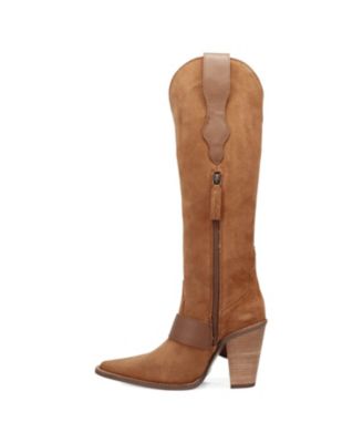 Women's Shoe Designed With Suede/Polyester (Yeehottie) - Boots