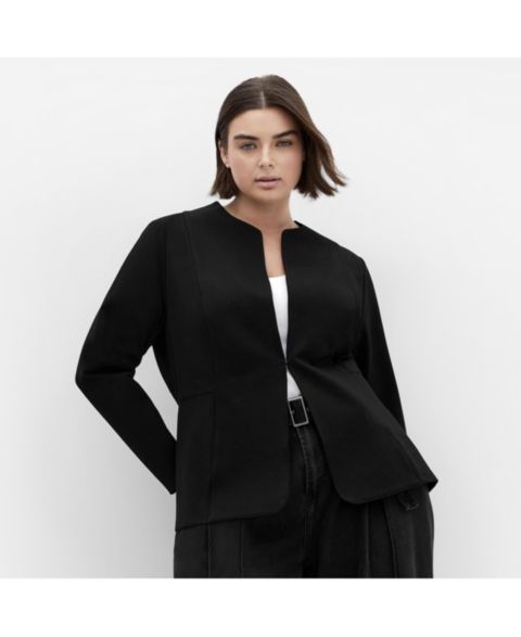 Женские куртки CITY CHIC Plus Size Peyton Ponte Jacket