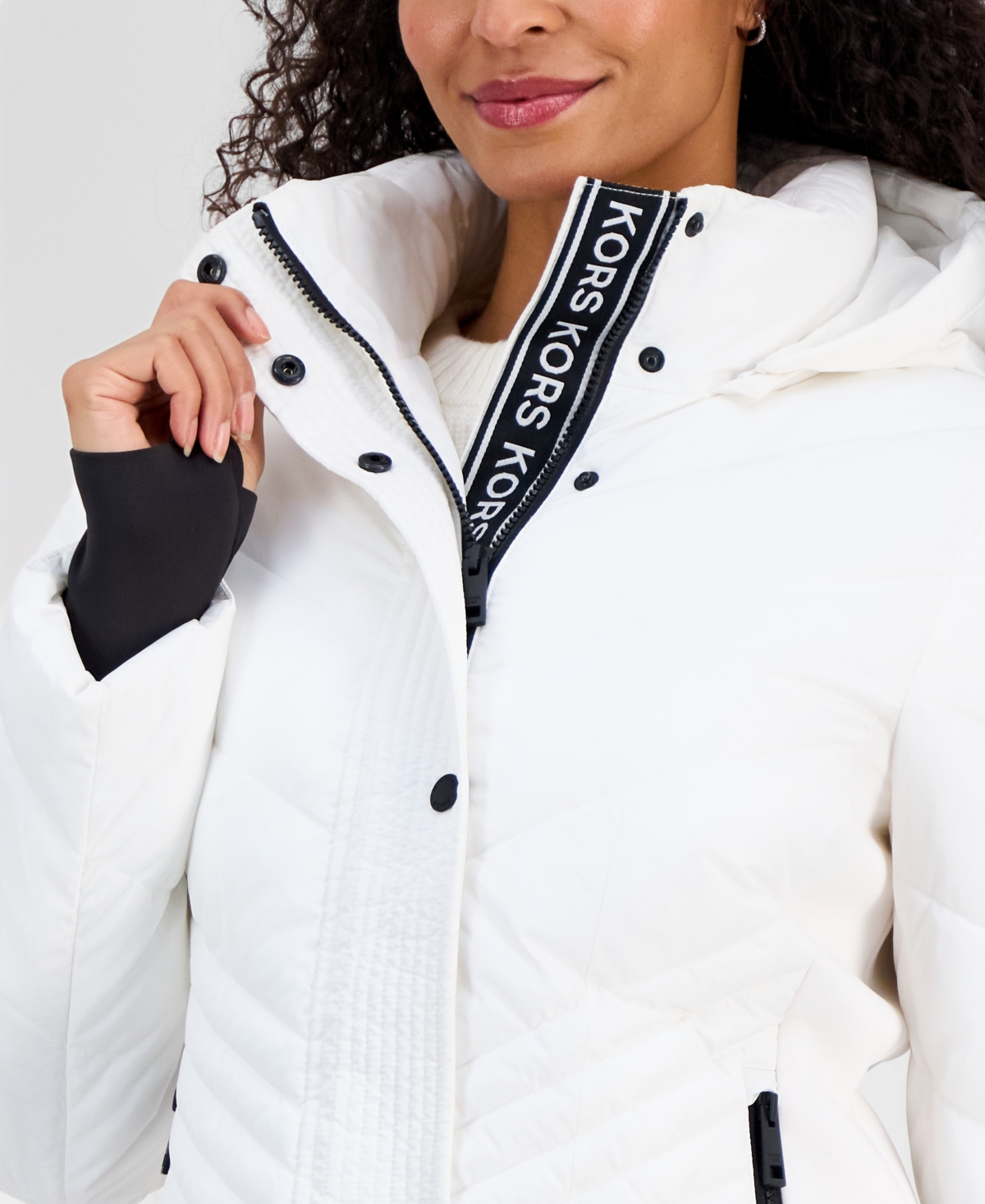 Michael Kors Women's Hooded Puffer Coat