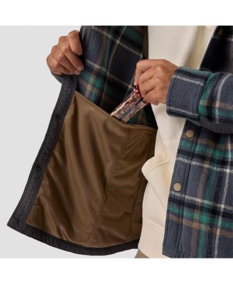 Men's Venture Stretch Flannel Shacket Shirt Jackets