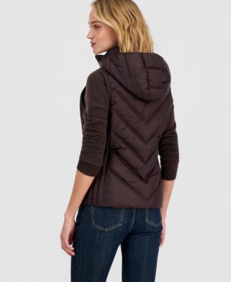 Women's Hooded Puffer Vest