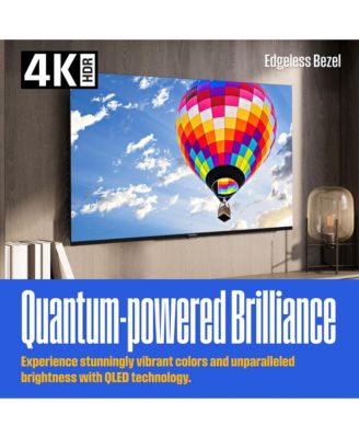43" QLED 4K UHD Smart Roku TV – HDR10+, Dolby Vision, Alexa & Google Compatible
