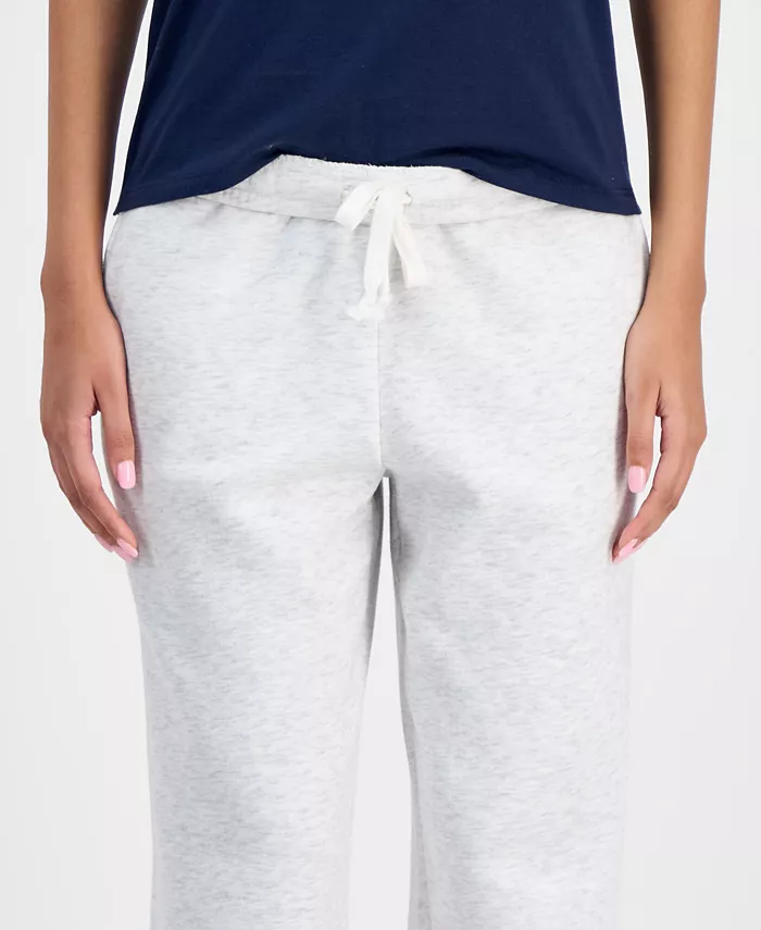 Juniors' High-Rise Fold-Over-Waist Fleece Pants - thumbnail 10