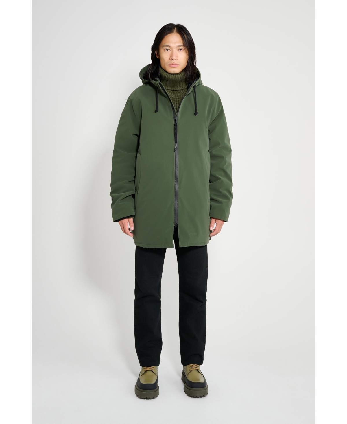 Stutterheim Men's Stockholm Matte Winter Coat