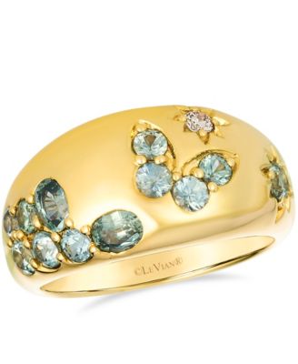 Le Vian - Montana Sapphire (1.18 ct. t.w.) and Nude Diamond (0.04 ct. t.w.) Ring in 14K Honey Gold