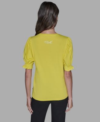 Women's Puff Sleeves T-Shirt