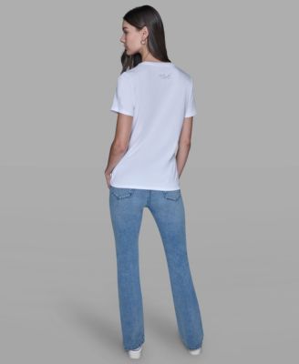 Women's Mixed Motif Printed T-Shirt