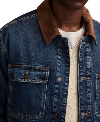 Men's Button-Front Denim Jacket