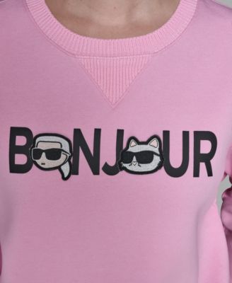 Women's Duo Bonjour Crewneck Sweater