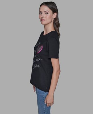 Women's Printed Short-Sleeve T-Shirt