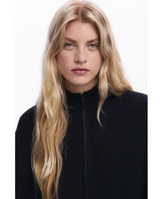 Women's Poncho with hood and pockets