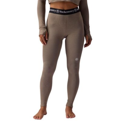 Women's Pines Microgrid Ultra-Lt Baselayer Bottom Lightweight Long Underwear Bottoms