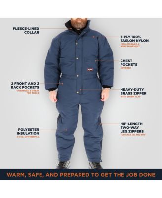 Big & Tall Chillbreaker Insulated Overalls - Cold Weather Protection for Work & Outdoor Activities