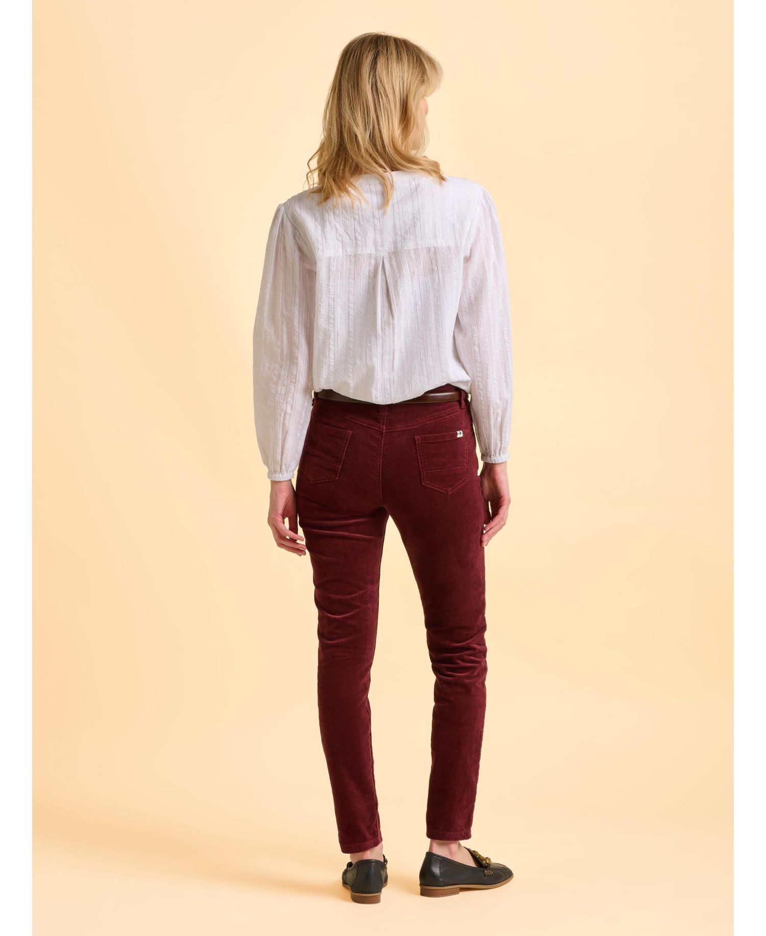 Women's Angelica Long Sleeve Round Neck Shirt