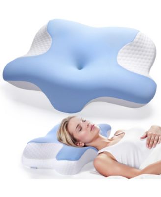 Ergonomic Cervical Memory Foam Pillow – Contour Neck Support for Pain Relief & Better Sleep