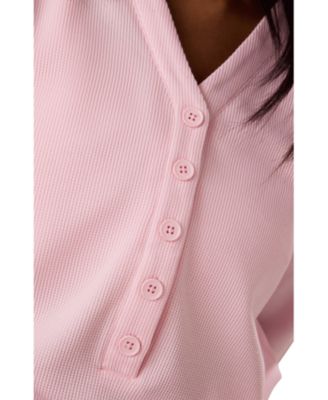 Maternity Waffle Nursing Lounge Set