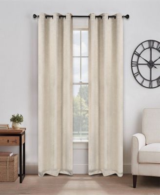 Senna Textured Blackout Curtain Set of 2 Panels, 42"x 84"