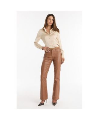 Women's Paulina Silk Blouse - Navy