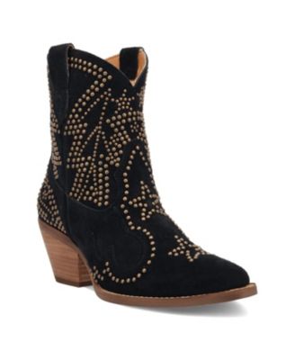 Women's Seein' Stars Suede Leather Bootie
