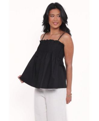 Carson Pleated Top