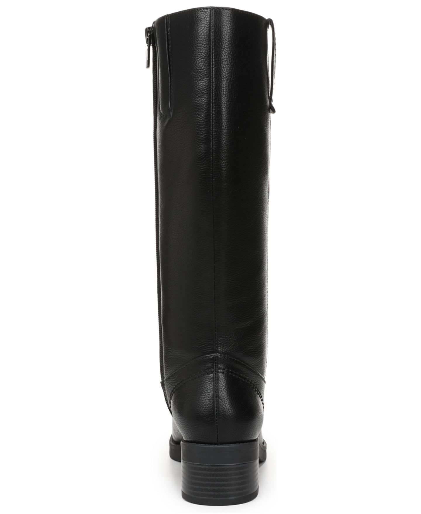Женские ботинки LifeStride Brinley Round Toe Tall Boots, Regular & Wide Calf, цвет: Чёрный — фото 3