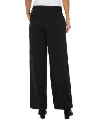 Women's Belted Kelsey Wide Leg Trousers