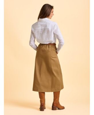 Women's Flora Long Sleeve Embroidered Shirt