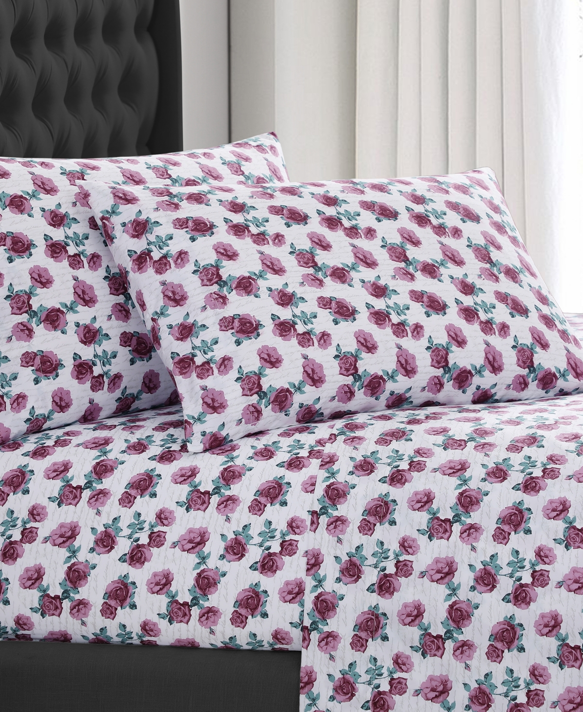 Elle Decor Printed 4-pc. Sheet Set, King In Multi