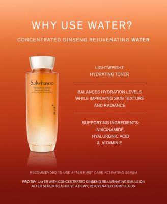 Concentrated Ginseng Rejuvenating Water, 5 oz.