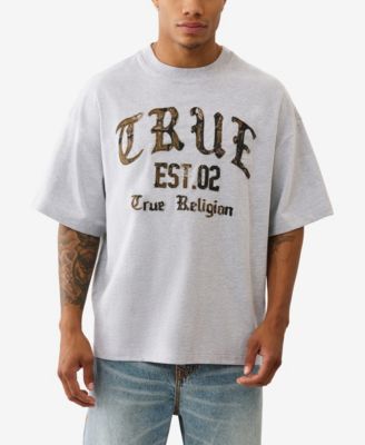 True Religion - Men's Forest Camo Crewneck T-Shirt