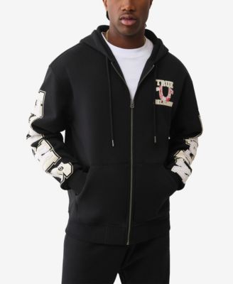 Men's Zip-Up Front Long-Sleeve Hoodie