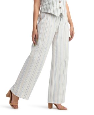 Juniors' Resort Striped Pull-On Pants
