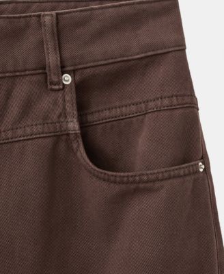 Women's Wide Leg Loose Mid-Rise Jeans