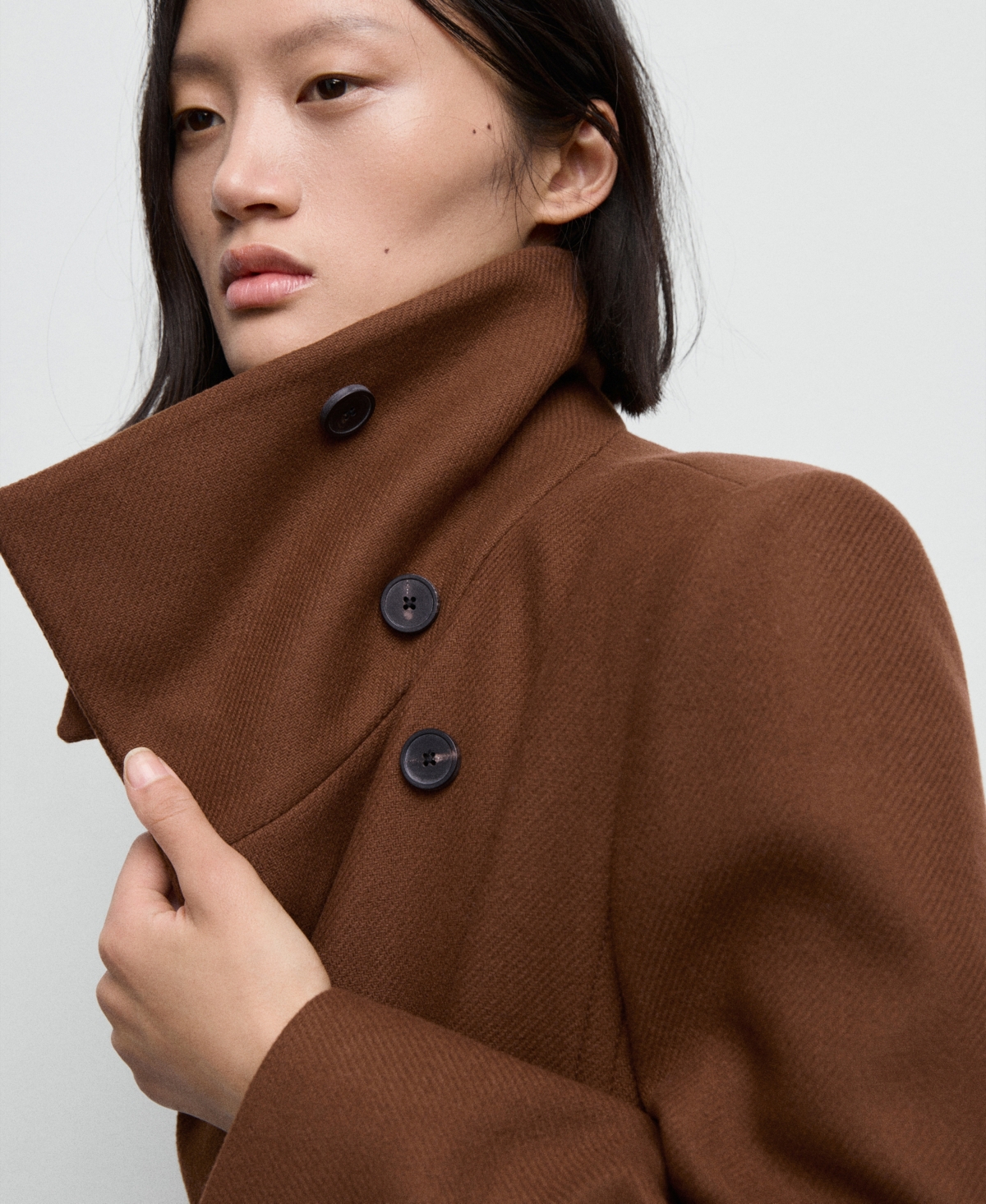 Mango Women's Manteco Wool Belt Coat