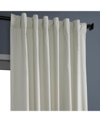 Solid Cotton Hotel Blackout Curtain