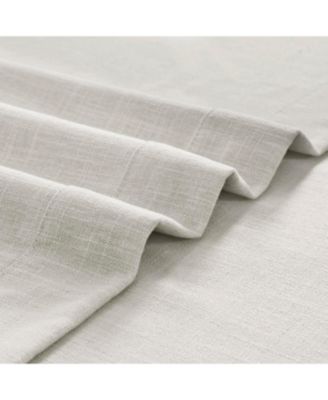 Simply Faux Linen Light Filtering Curtain Pair (2 Panels)