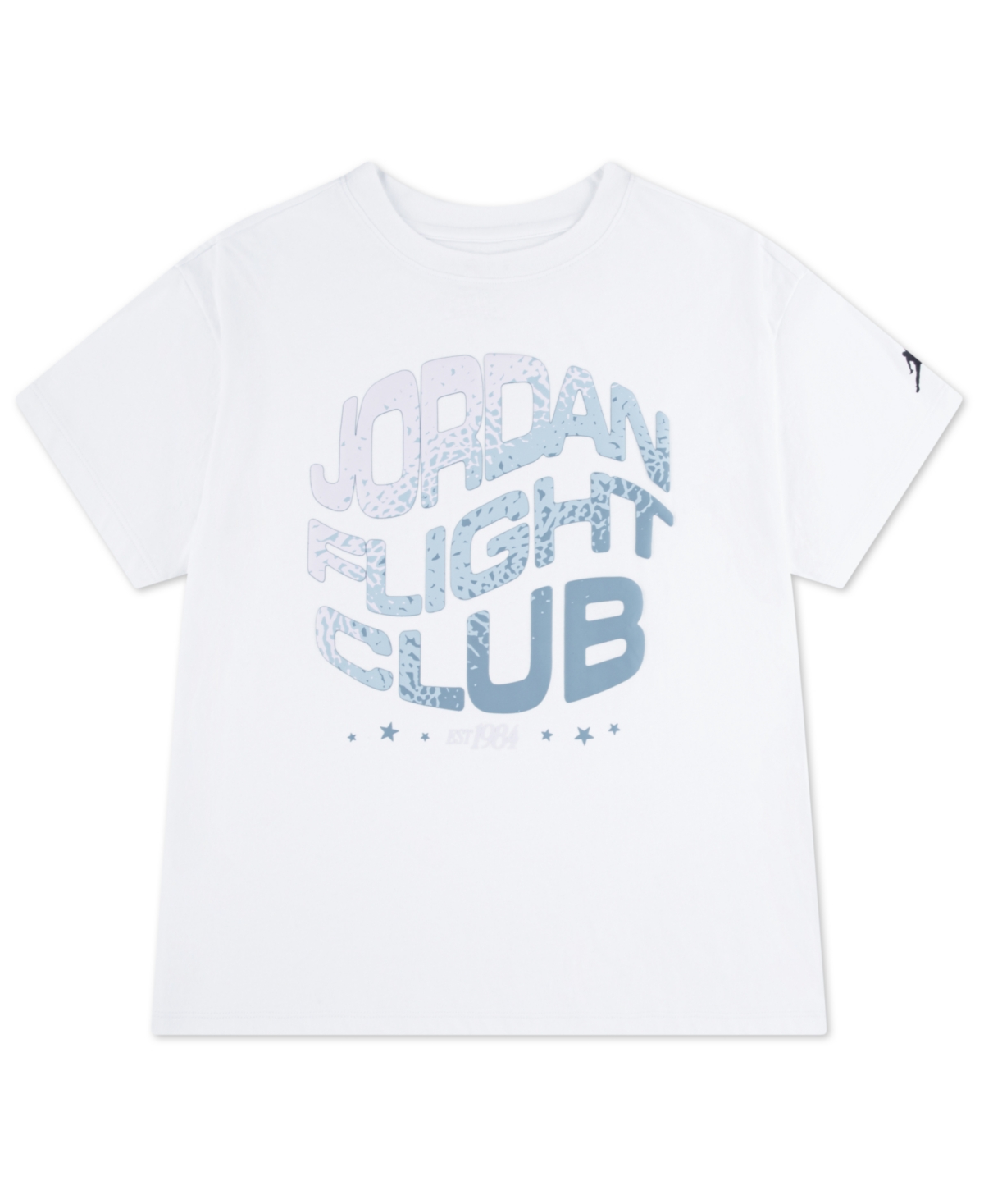 Jordan Girls 7-16 Jumpman Club Crewneck T-shirt In White