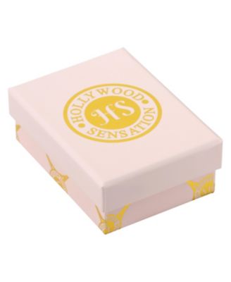 Ariana Gold Halo Necklace and Stud Earring Set